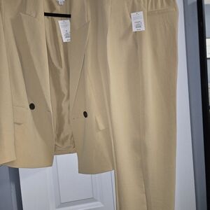 NWT a new day 2-Piece Tan Pantsuit